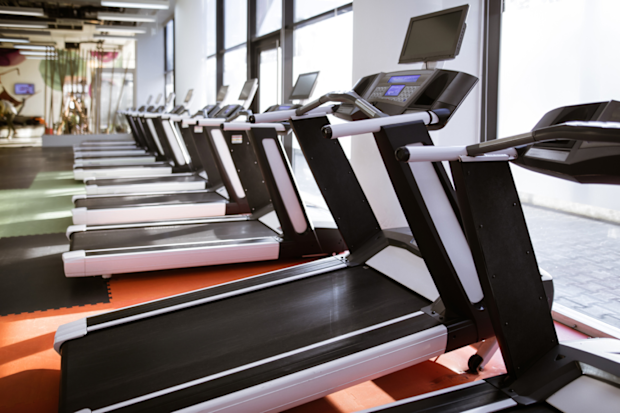Treadmills at the gym