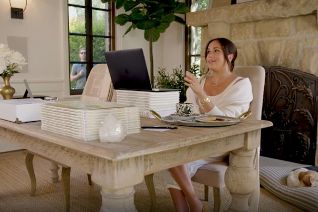 Meghan Markle in her 40th birthday video