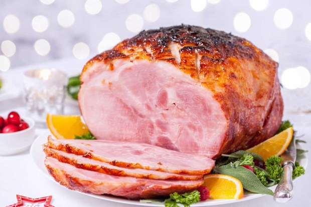 Christmas ham
