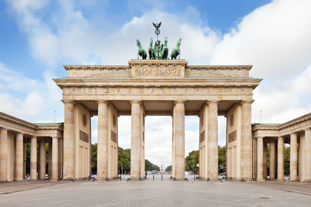 Brandenburger Tor, in Berlin, Germany