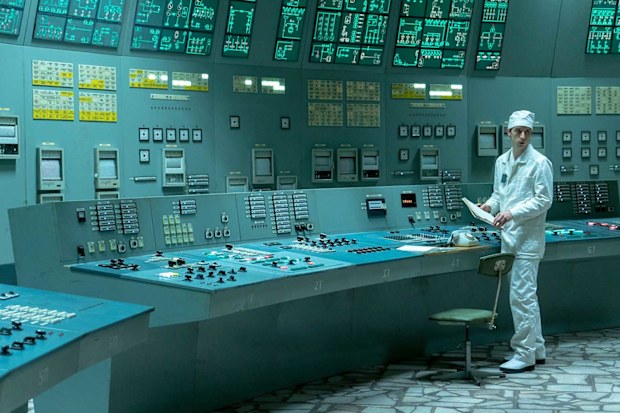Chernobyl control room on HBO TV series