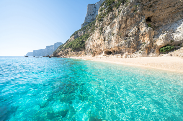 Cala Gabbiani beach, Sardinia, Italy