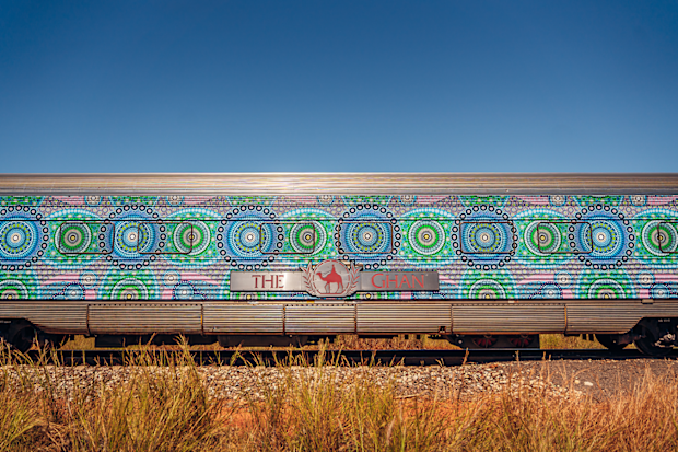 The Ghan Partjima artwork