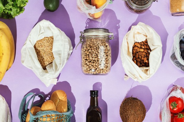 Healthy groceries generic stock photo