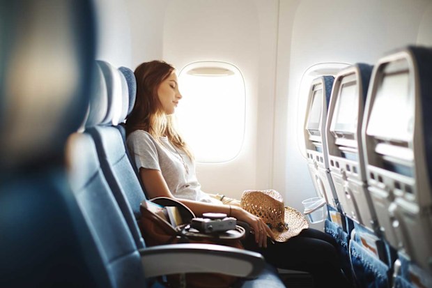 Cathay Pacific economy cabin
