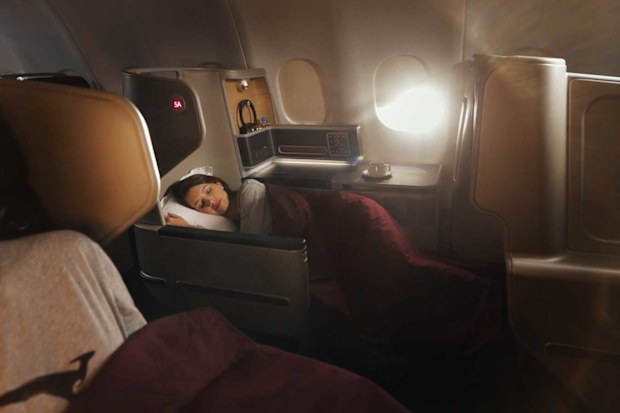 Qantas A330 Business Class