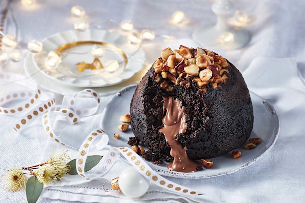 Woolworths Gold Roasted Hazelnut & Chocolate Pudding 600g