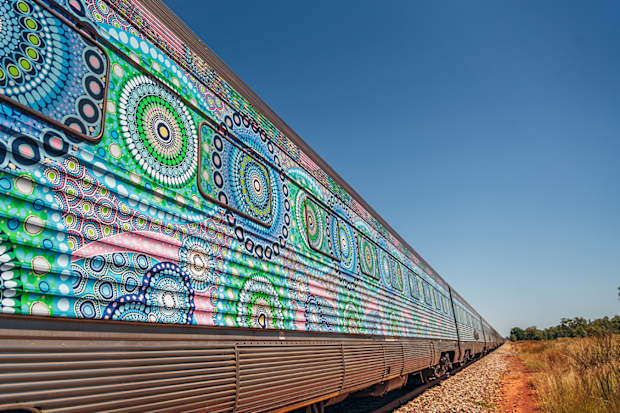 The Ghan, Partjima artwork