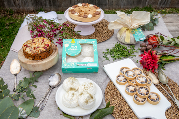 Woolworths Christmas desserts with native ingredients