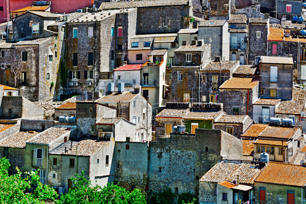 Mussomeli, Sicily.