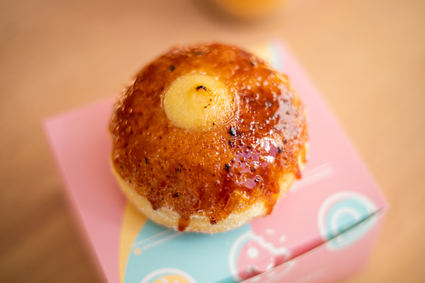 Bistro Morgan's Creme Bruelee doughnut