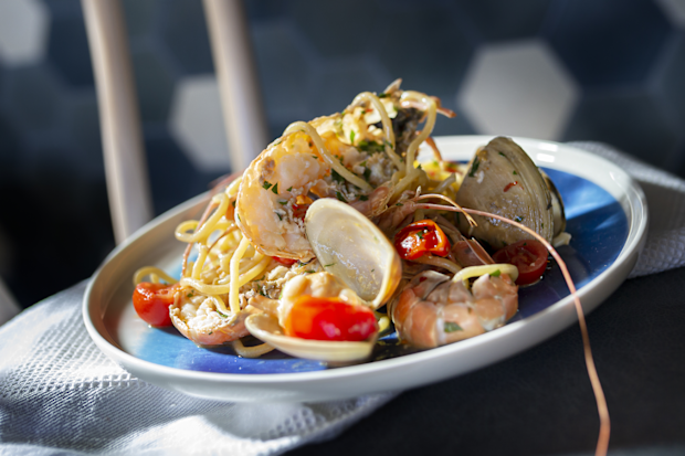 East Hotel Agostini's Linguini al Frutti di Mare
