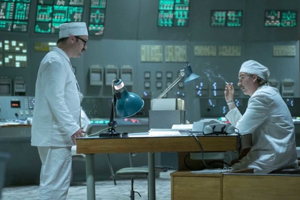Chernobyl control room on HBO TV series