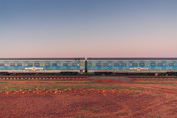 The Ghan Partjima artwork
