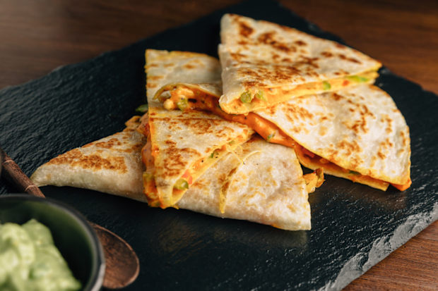 Quesadillas stock image
