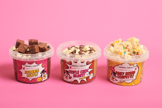 Chargrill Charlie's and Anna Polyviou cookie dough desserts