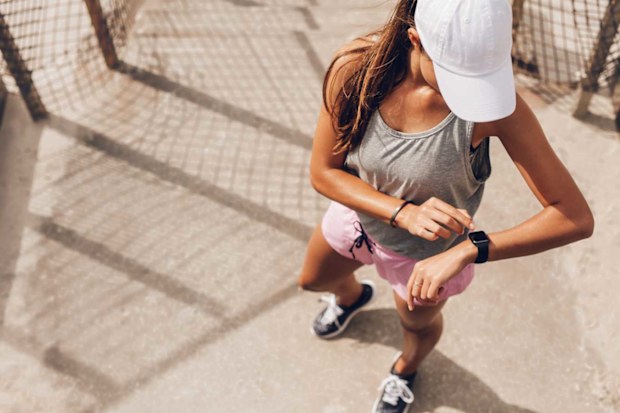 Woman exercising 