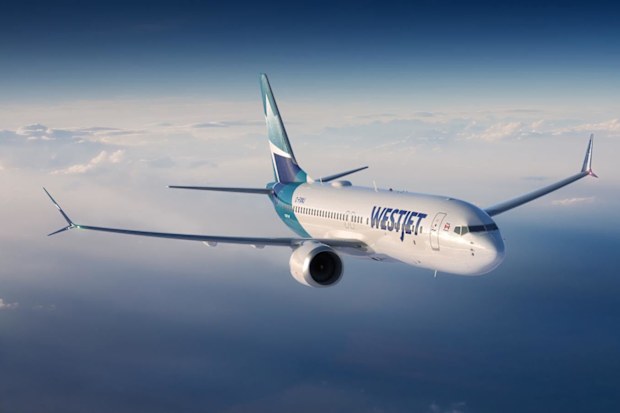 westjet airline canada boeing max 8