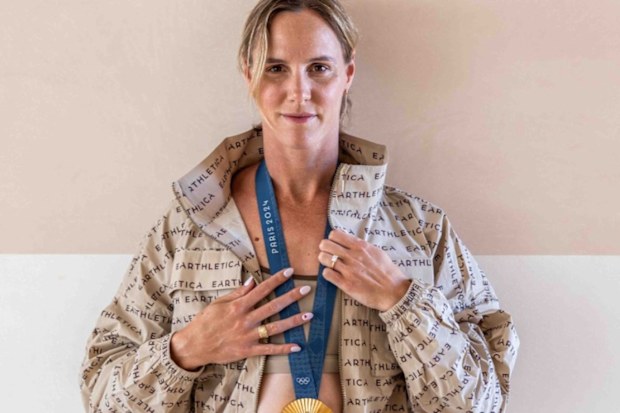 Bronte Campbell wore this Earthletica jacket to Oaks Day.