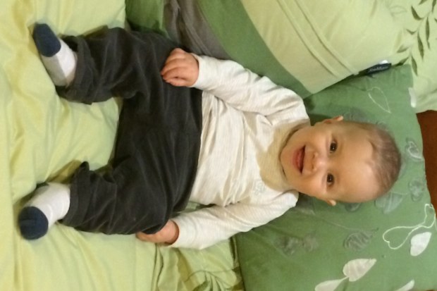 Josh Knox hospital cerebral palsy as a baby
