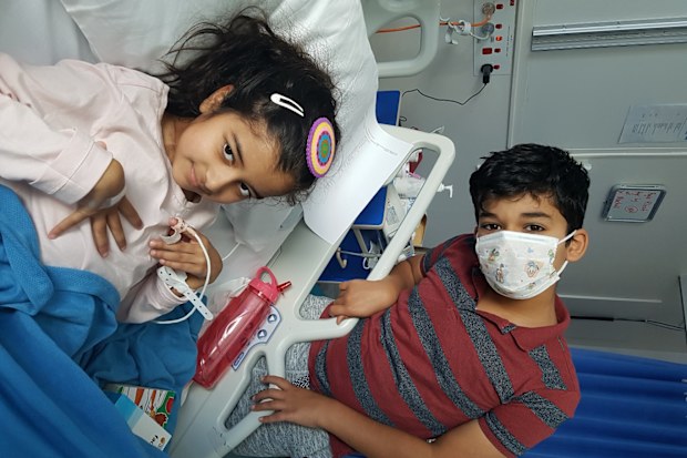 Ayla has since undergone a biopsy, chemotherapy and a bone marrow transplant.