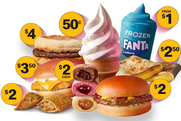 mcdonalds australia price guarantee announcement