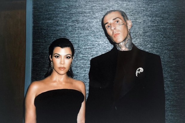 Kourtney Kardashian and Travis Barker
