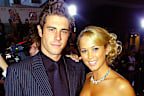 MELBOURNE, AUSTRALIA - APRIL 18:  Beau Brady and Bec Cartwright from Home and Away attend the 46th Annual TV Week Logie Awards at the Crown Entertainment Complex April 18, 2004 in Melbourne, Australia. (Photo by Ryan Pierse/Getty Images)   *** Local Caption *** Beau Brady;Bec Cartwright
