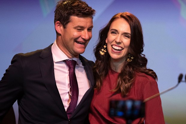 New Zealand PM and partner