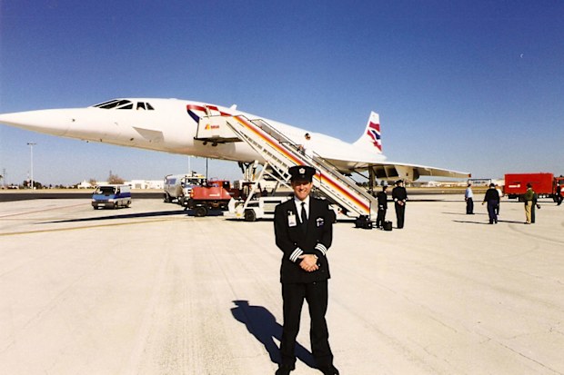 Concorde pilot John Tye
