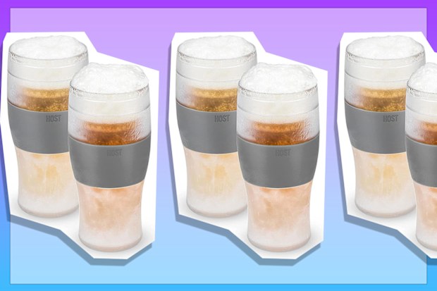 9PR: Freeze Cooling Pint Glasses (Set of 2) by HOST