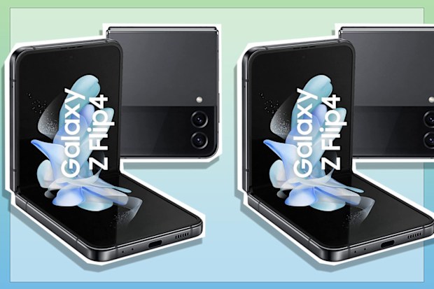 9PR: Samsung Galaxy Z Flip 4 5G, 128GB, Graphite