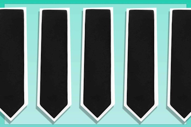 9PR: Dolce & Gabbana Pointed-Tip Silk Tie