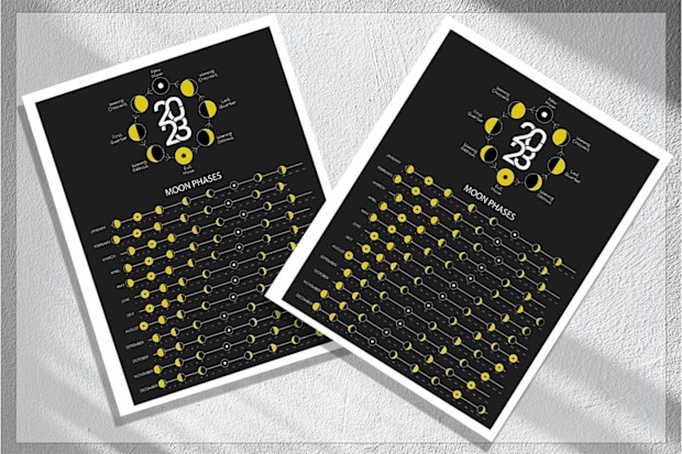 2023 moon phase calendar