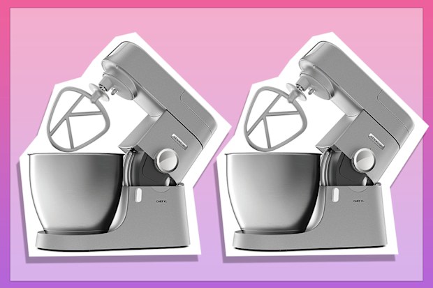 Kenwood Chef XL Stand Mixer 6.7L, Kitchen Machine, KVL4100S, Silver