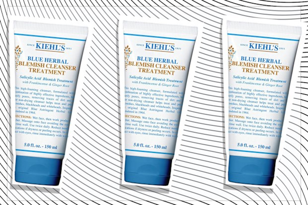 9PR: Kiehl's Blue Herbal Blemish Cleanser Treatment