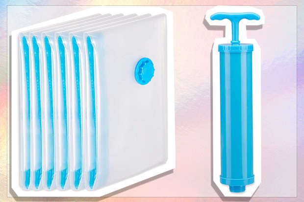 9PR: Cevadama Vacuum Storage Bags, Medium, 6 Pack