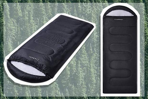 9PR: Coolzon Lightweight Sleeping Bag, black