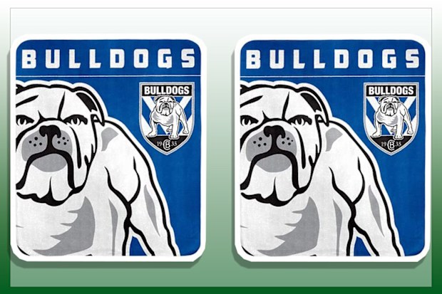 9PR: NRL Bulldogs Throw Rug