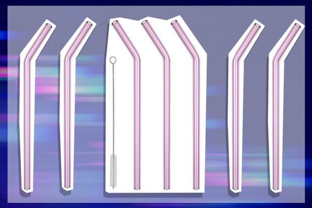 9PR: Reusable Straws Glass Straw