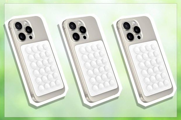 9PR: StickyGrippy Suction Phone Case Mount