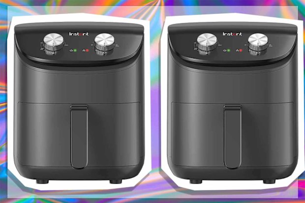 9PR: Instant Pot Air Fryer 4L - Air Fryer/ Easy-to-use dial controls - Grey -1600W