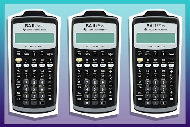 9PR: TI Financial Calculator Texas Instruments Financial Calculator, Black, IIBAPL/TBL/1L1/C