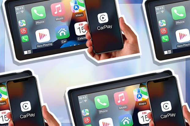 9PR: Laser Wireless CarPlay & Android Auto Device