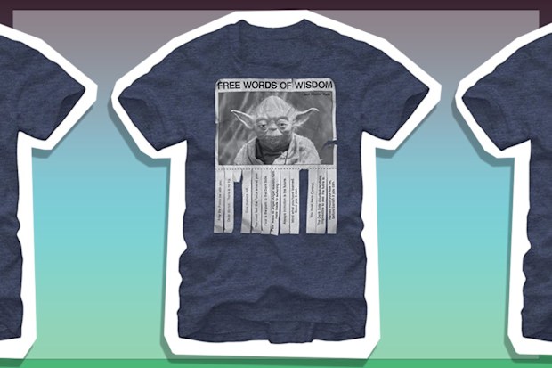 9PR: Star Wars Men's Words of Wisdom T-Shirt