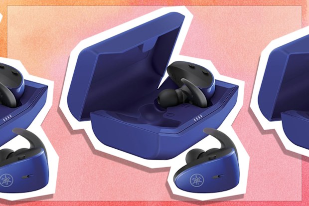 9PR: Yamaha TW-ES5A Sports True Wireless Earphones, Blue