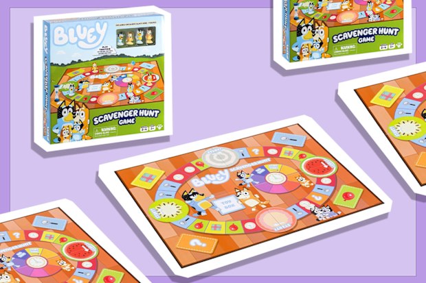 9PR: Bluey Scavanger Hunt Board Game