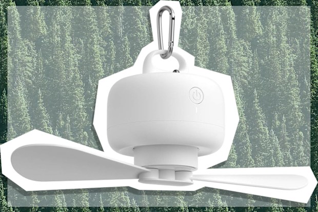 9PR: JISULIFE Camping Fan, White