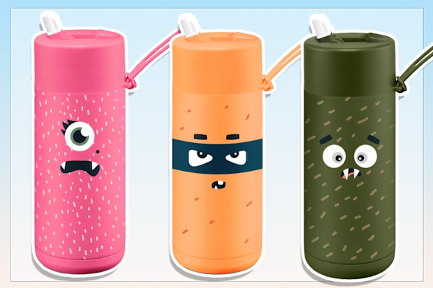 9PR: Back to school water bottles for kids Frank Green Frankster Ceramic Reusable Water bottle 