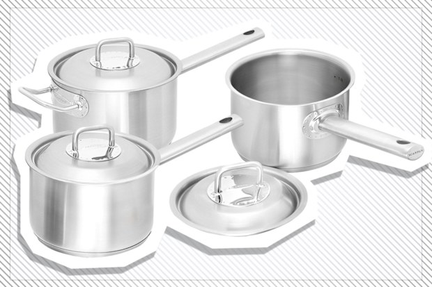 9PR: Scanpan Commercial 3-Piece Saucepan Set